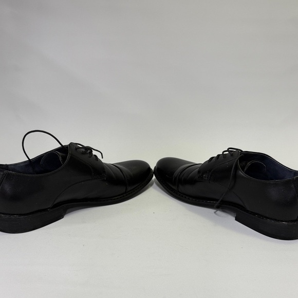 Bruno Marc Elegant Black Leather Men's Oxfords - Picture 6 of 8